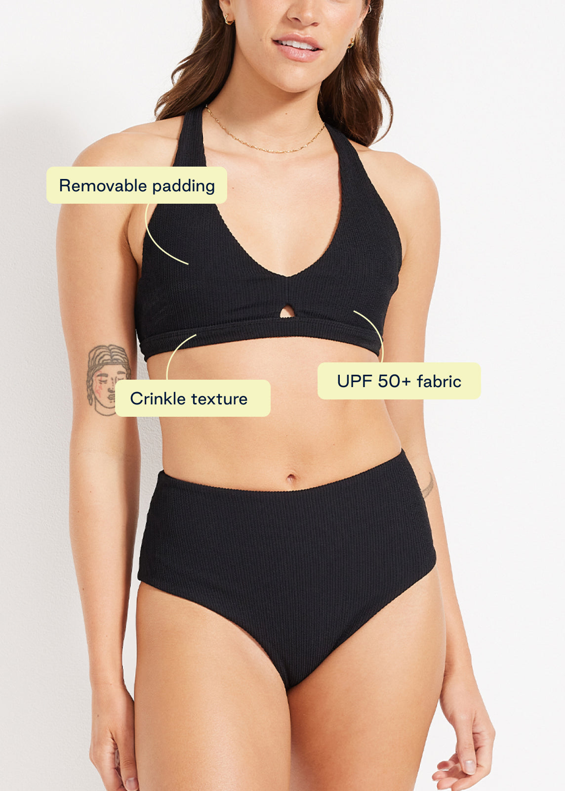 Swim Plunge Top
