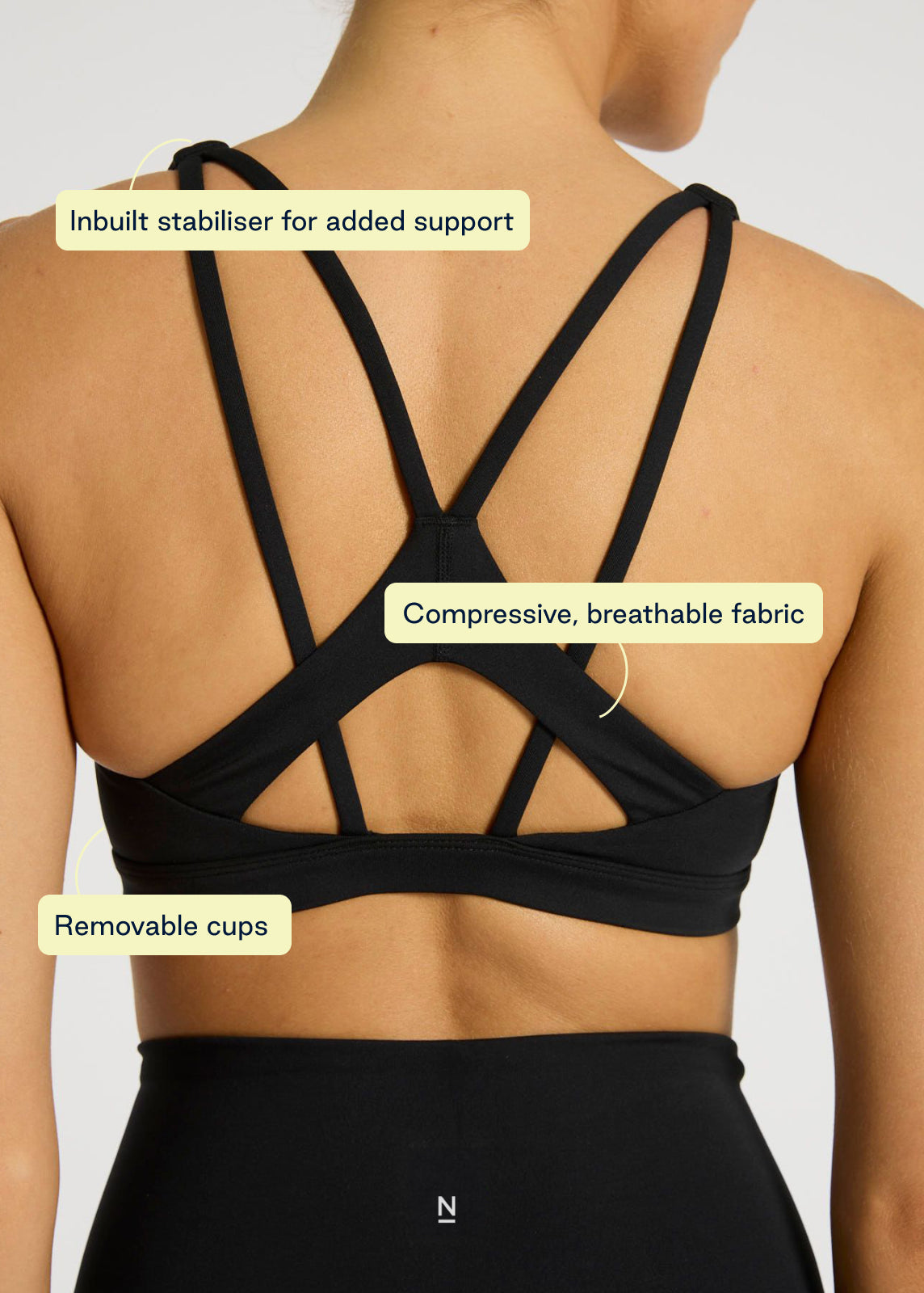 In Tempo Strappy Bra