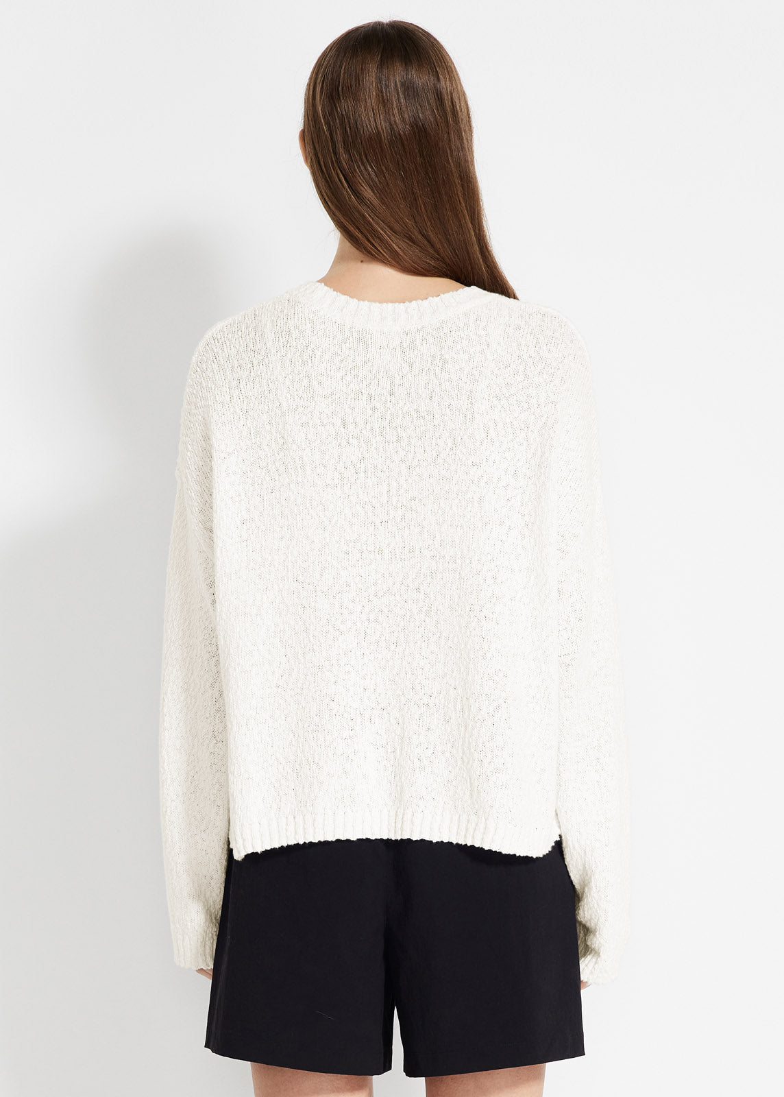 Boucle Knit Crew