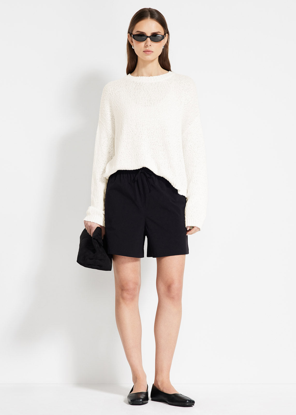 Boucle Knit Crew
