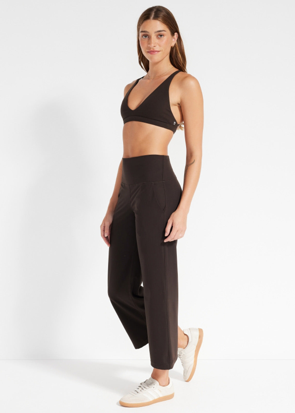In Motion Cropped Wide Leg Pant