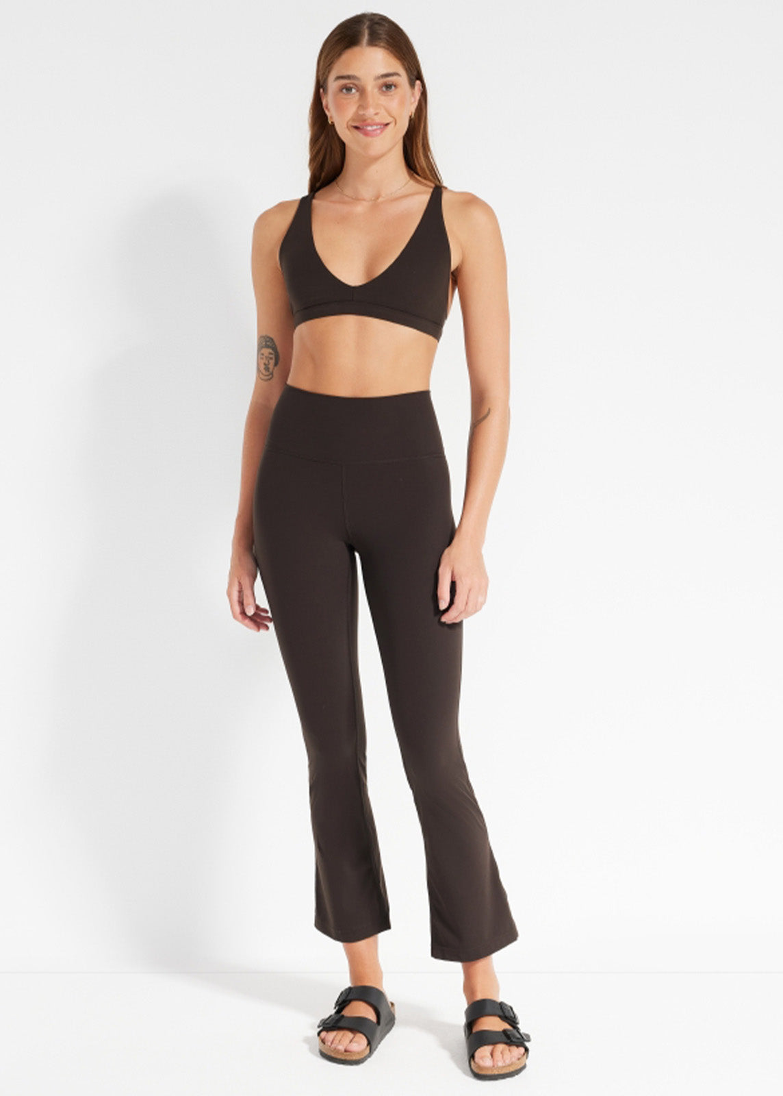 In Motion Cropped Pocket Flare Pant
