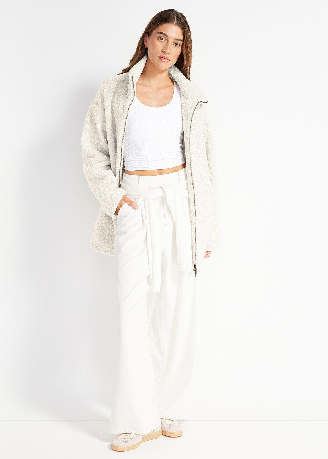 Pleated Tailored Trouser