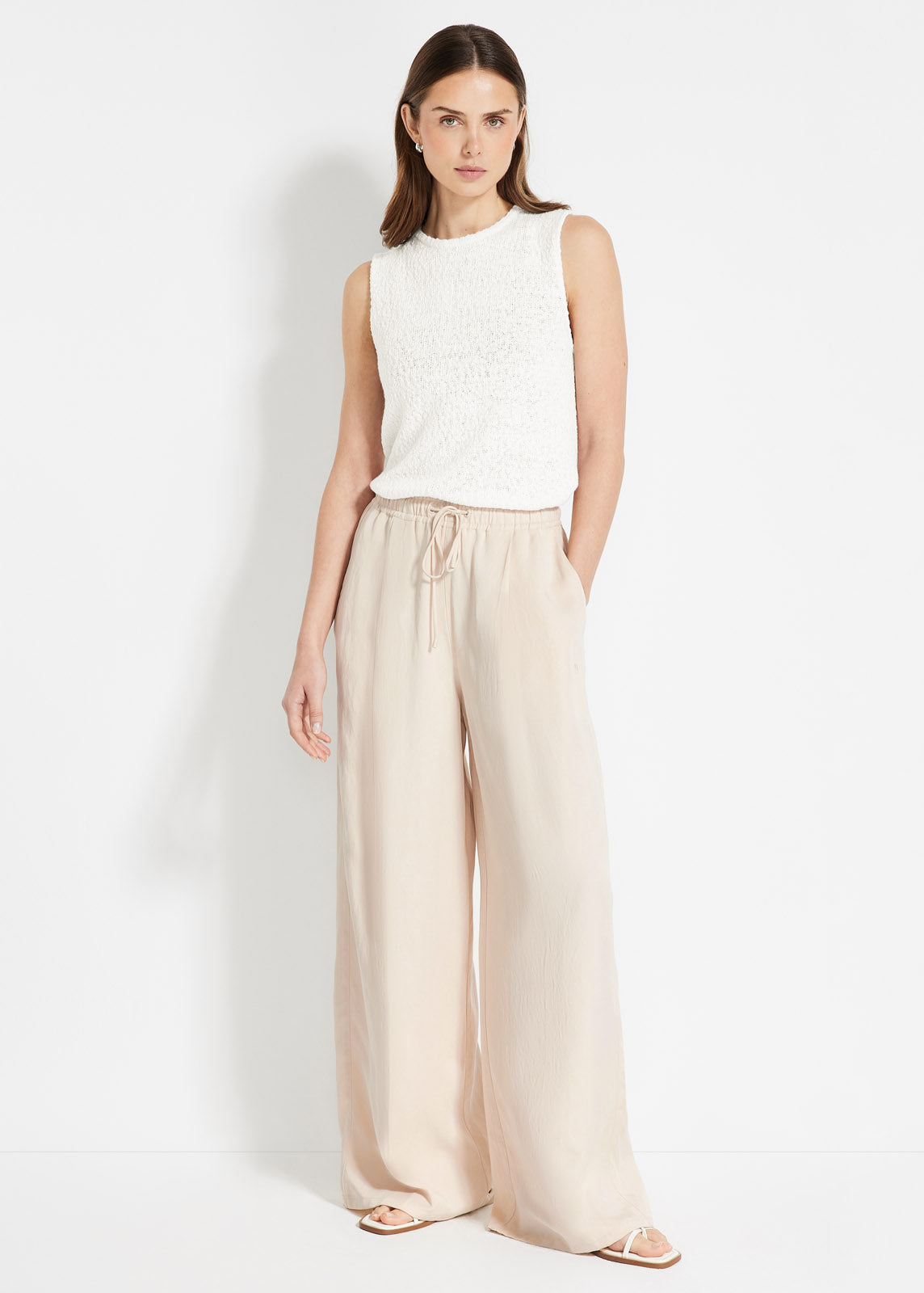 The Easy Days Pant | Oat Linen Blend Travel Pants | Nimble