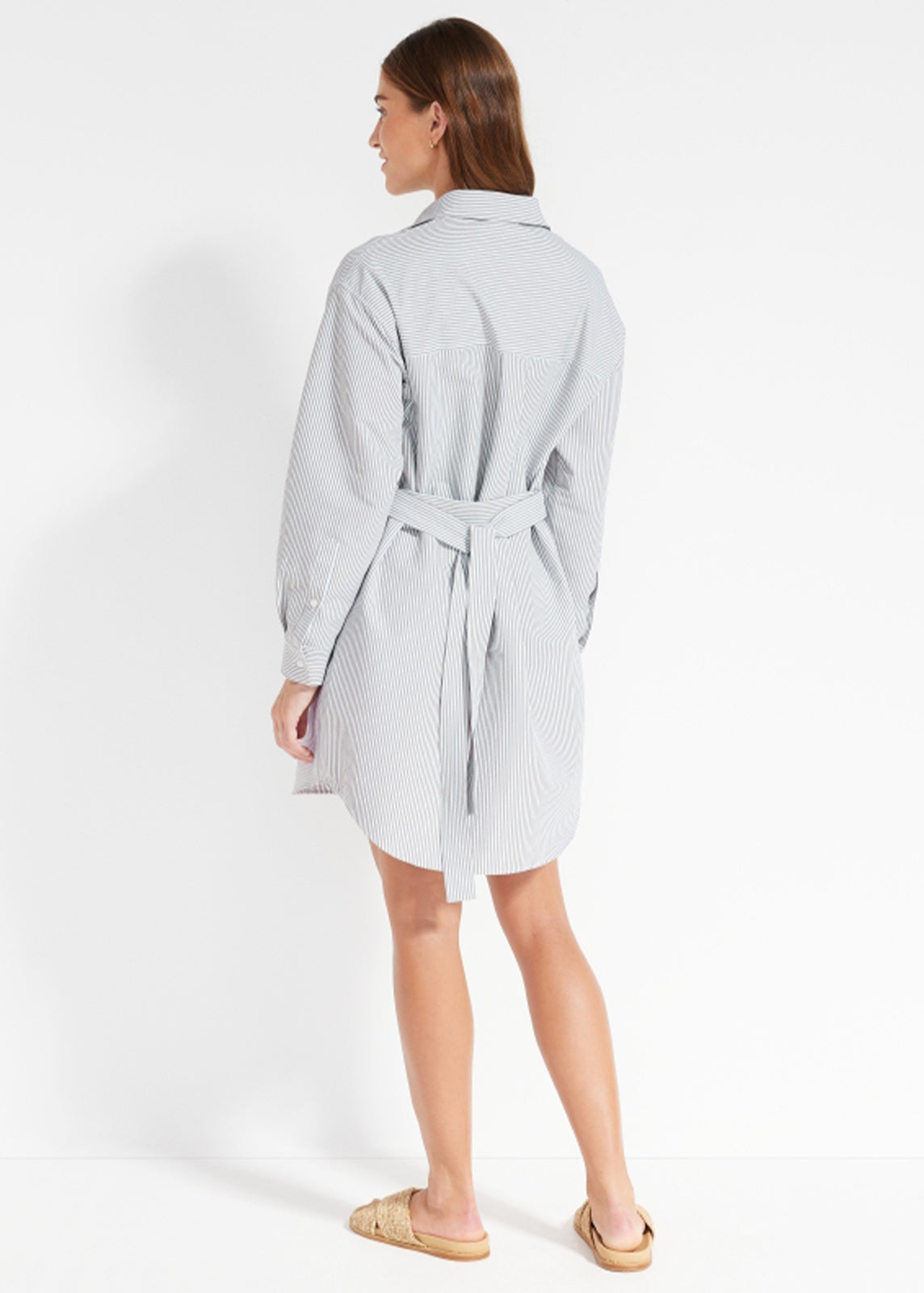 On The Move Shirt Dress