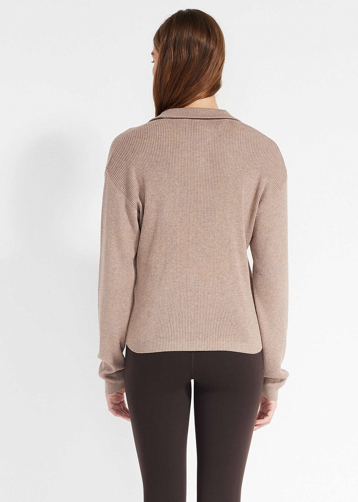 Snug Knit Ribbed Polo