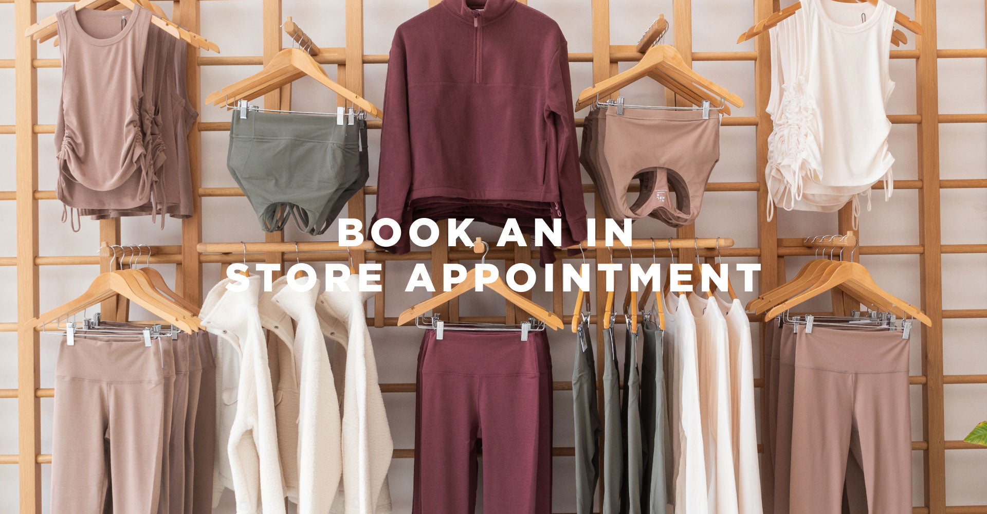 BOOK AN IN STORE APPOINTMENT