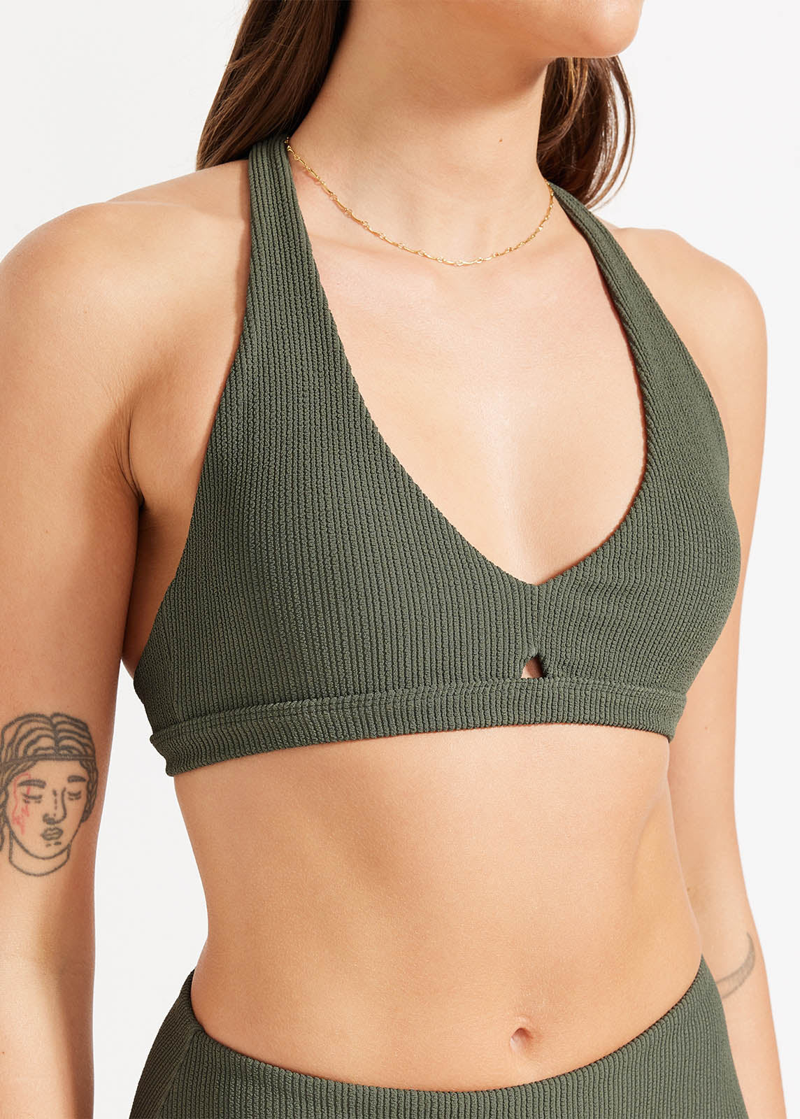 Swim Plunge Top