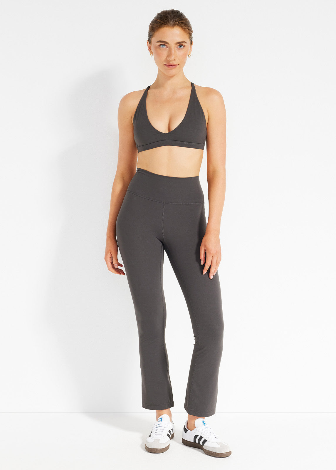 In Motion Cropped Pocket Flare Pant