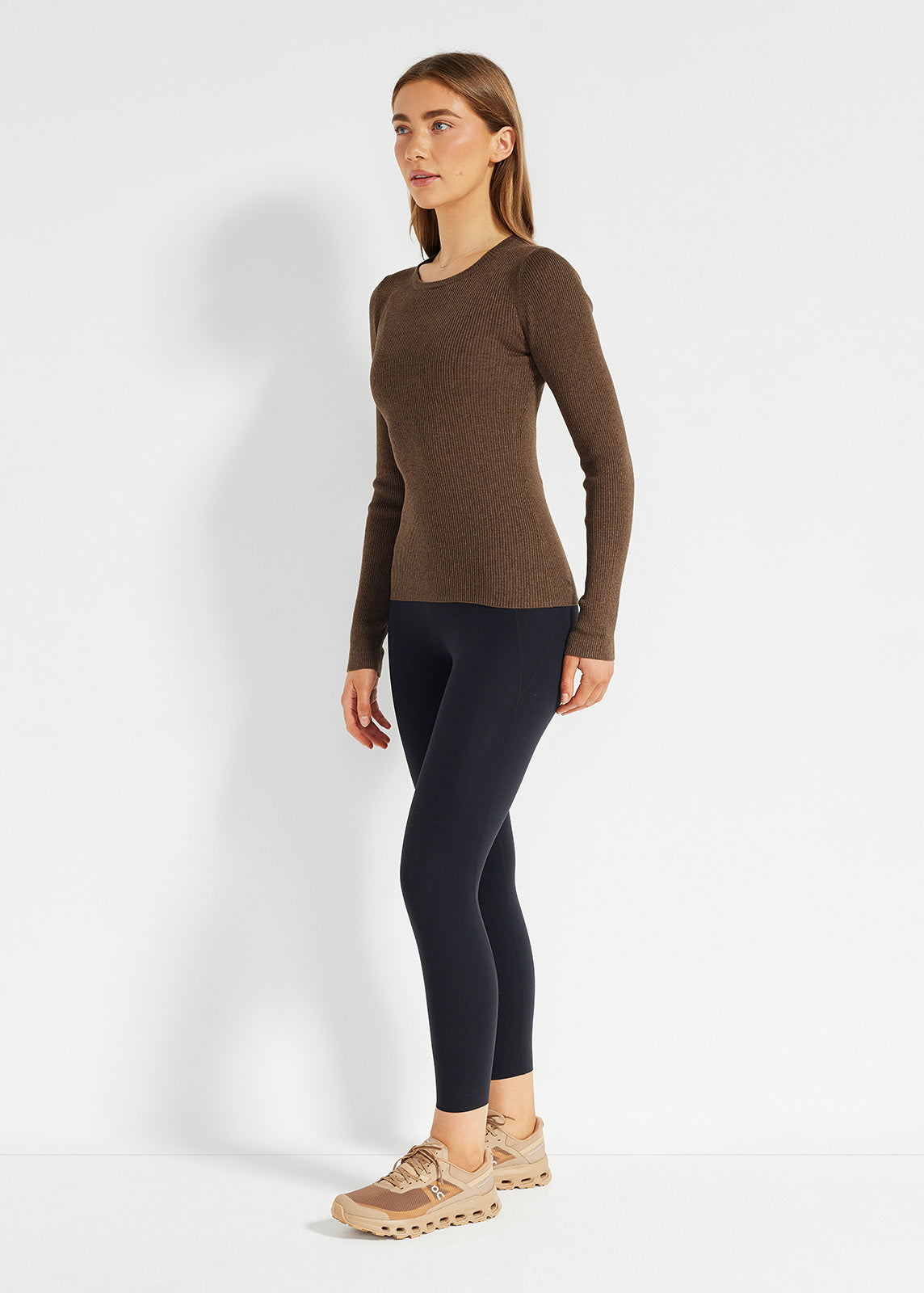 Snug Knit Ribbed Long Sleeve