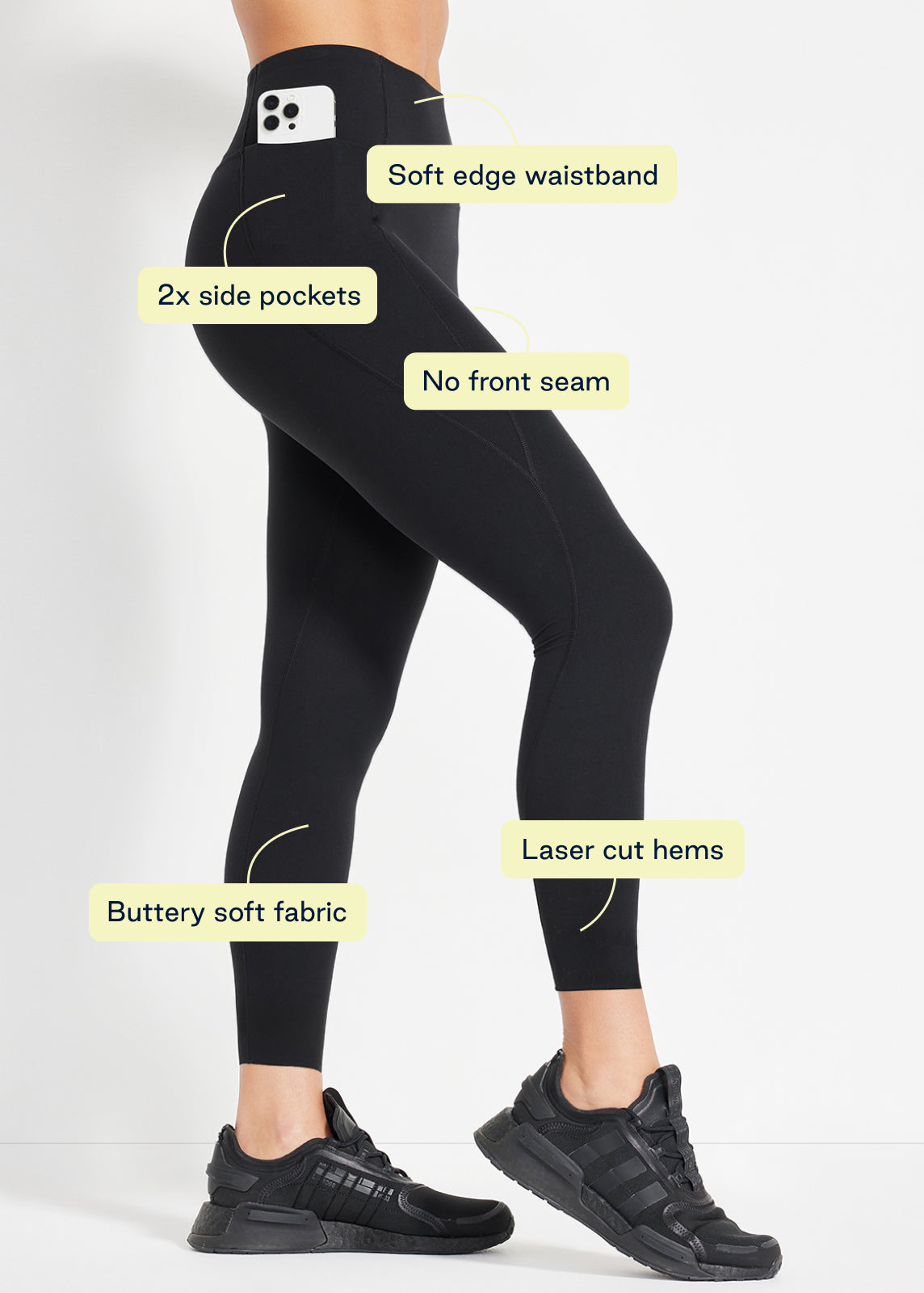 In Motion Side Pocket 7/8 Legging