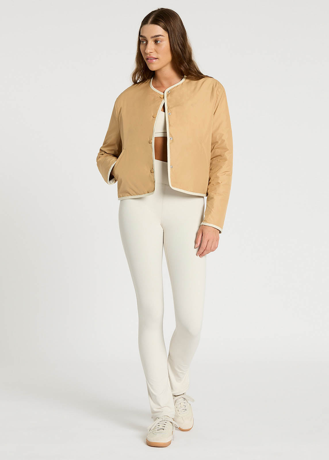 Two Way Cropped Jacket
