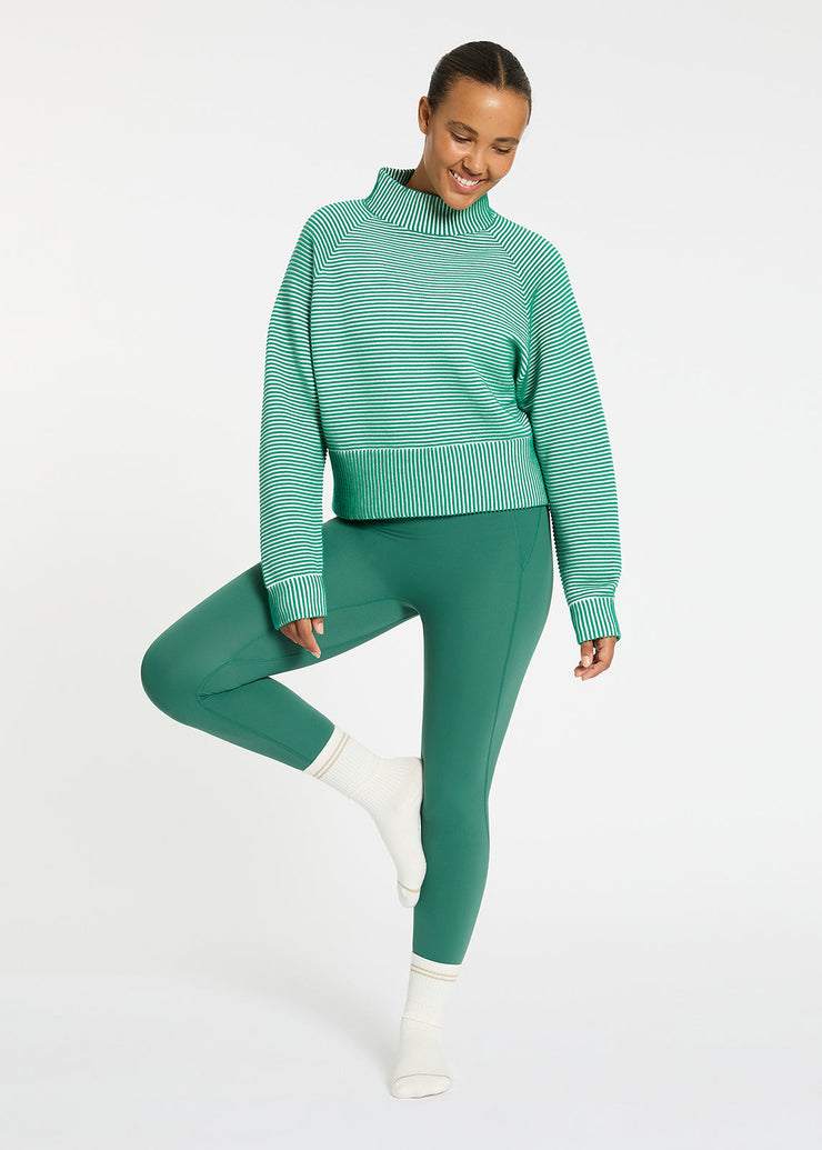 AM to PM Recycled CiCLO Knit Emerald/Cloud Nimble Activewear