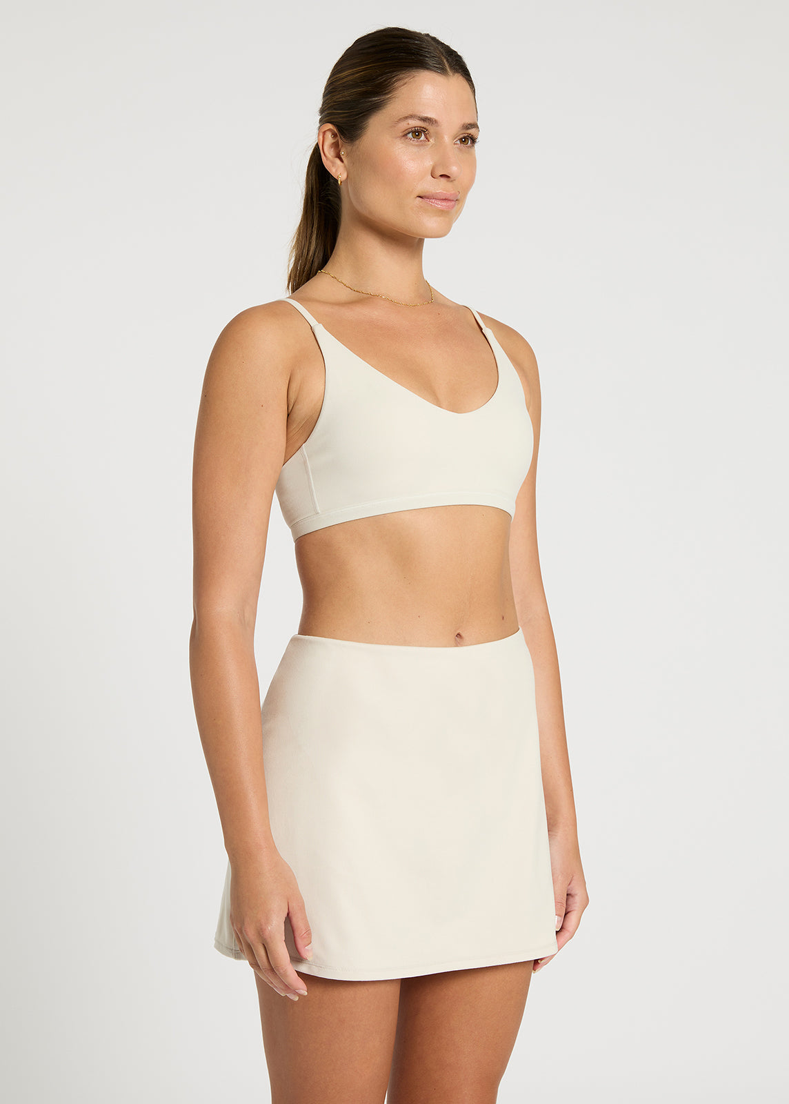 Nimble Activewear In The Flow Tank in White