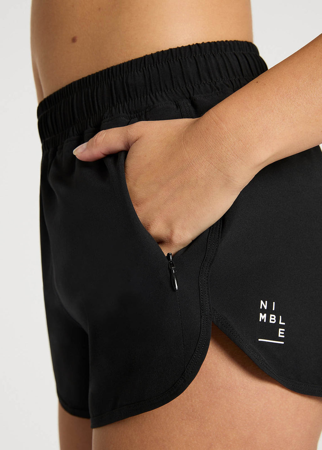 Nimble Activewear Light As Air Short - Black – Co-ed.